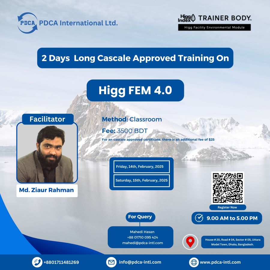 Training on Higg FEM 4.0